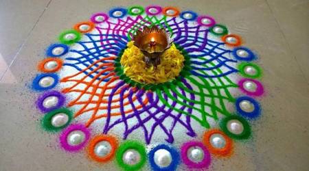diwali, diwali 2017, rangoli, rangoli ideas, rangoli designs, rangoli ideas and designs, diwali celberations, rangoli ideas for diwali, diwali home decor, indian express, indian express news