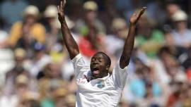Zimbabwe vs West Indies, Kemar Roach, Kemar Roach wickets, Kemar Roach bowling, sports news, cricket, Indian Express