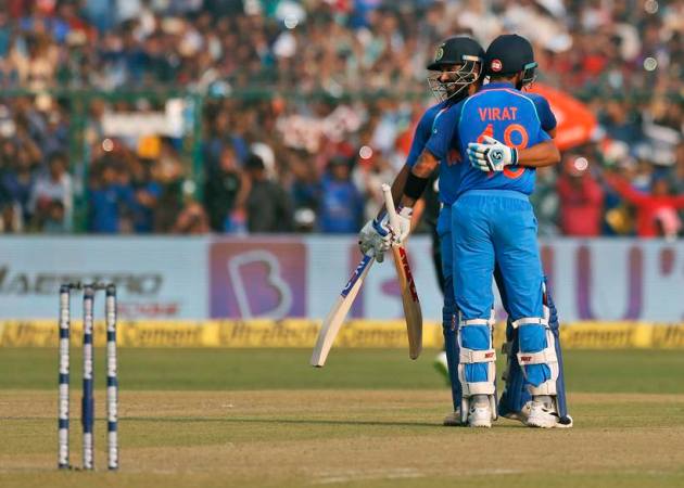 Virat Kohli, rohit sharma, Virat Kohli hundred, rohit sharma hundred, india vs new zealand, ind vs nz, india vs new zealand 3rd odi, New Zealand tour of India 2017, sports news, cricket, Indian Express