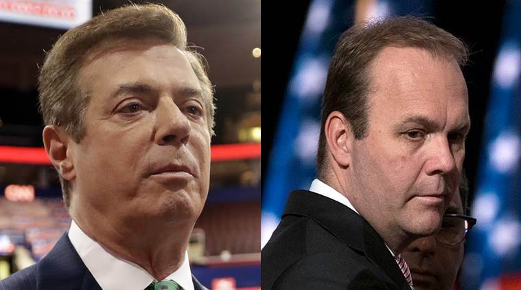 Donald Trump, Paul Manafort, Rick Gates, US conspiracy, russia probe, us russia probe, world news, indian express news