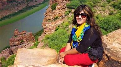 Sana iqbal, sana iqbal biker, Sana Iqbal dead, Sana Iqbal death, royal enfield, bullet bike, car accident,