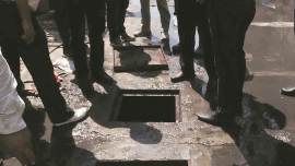 Sewer death, sewer cleaning, gurgaon sewer death, sewer death in gurgaon