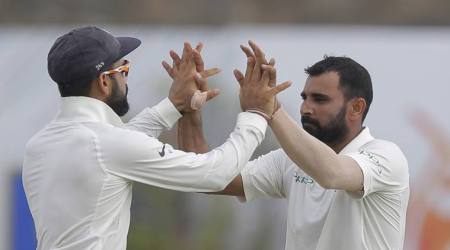 Mohammed Shami, Virat Kohli, Indian Cricket team, sports news, cricket, Indian Express
