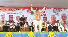 Rahul Gandhi, Shivraj Singh, gujarat, gujarat elections, BJP, BJP gaurav yatra, gaurav yatra, congress, india news, indian express news