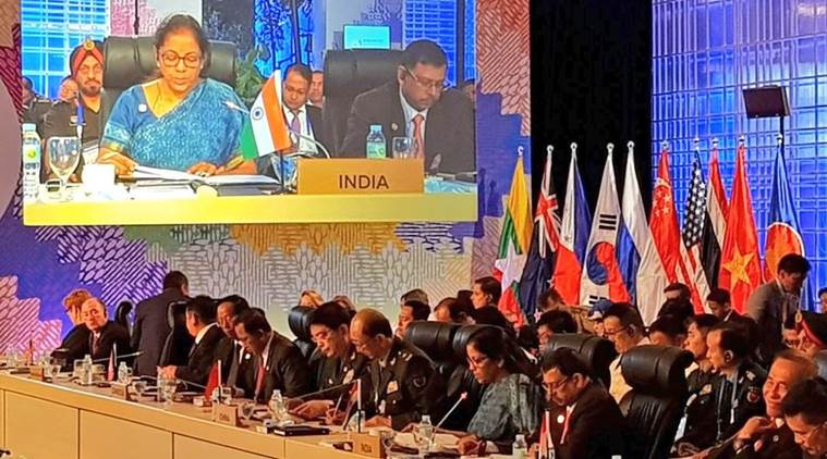 Nirmala Sitharaman, Sitharama, defence minister, Defence Minister Sitharaman, North Korea, nuclear proliferation, India news, indian express news
