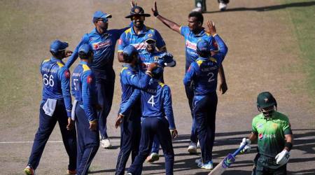 Sri Lanka vs Pakistan, Sri Lanka supports staff, Sri Lanka cricket, Pakistan cricket, sports news, cricket, Indian Express