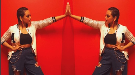 sonakshi sinha, celeb fashion, lip sing battle, sonakshi sinha fashion, bollywood fashion, indian express, indian express news