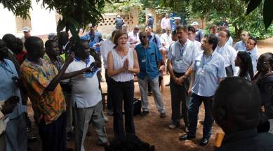 south sudan, aid workers, south sudan blast, south sudan attack, world news, indian express