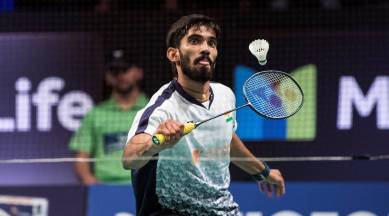 kidambi srikanth, srikanth, denmark open, denmark open super series, badminton, sports news, indian express