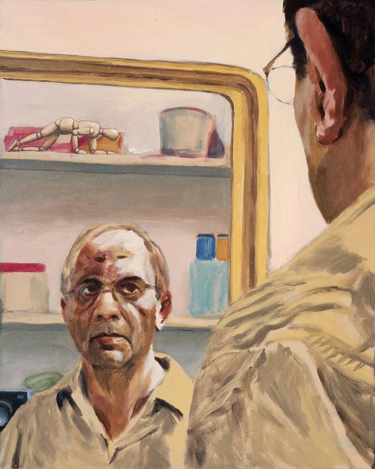 Sudhir Patwardhan, Sudhir Patwardhan works, Sudhir Patwardhan mumbai works, Sudhir Patwardhan exhibition, Sudhir Patwardhan spectre collection, sunday eye, eye 2017, eye magazine, lifestyle news, indian express, art news