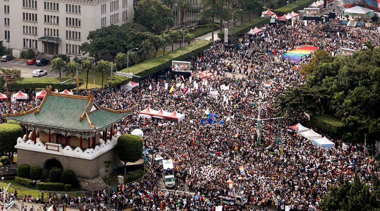 Taiwan Holds Asias Largest Gay Pride Parade As Thousands Take To The