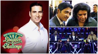 The Great Indian Laughter Challenge, Sajid Khan, Shreyas Talpade, Akshay Kumar, Akshay Kumar show, Mallika Dua, Hussain Dalal, Zakir Khan