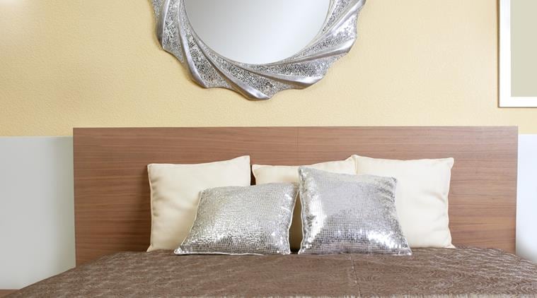 Diwali 2017, home decor, Diwali decoration, festive vibes, Diwali preparations, Diwali home decorations, diwali preparations, diwali festival, diwali celebrations, deepawali 2017, deepawali celerbations, Sequin cushions, Bright curtains, wall hangings, lightings, indian express, indian express news 