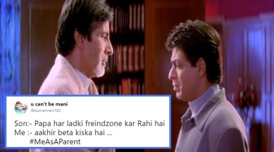 twitter reaction, me as parent, twitter reacts to me as parent, twitterati reacts to #measparent, Indian express, Indian express news