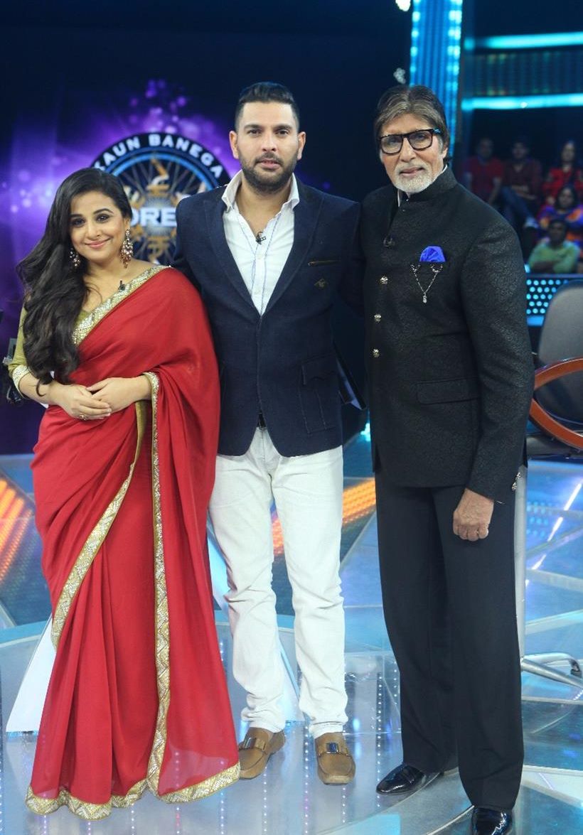 Kaun Banega Crorepati 9, Vidya Balan, Yuvraj Singh, Amitabh Bachchan, KBC