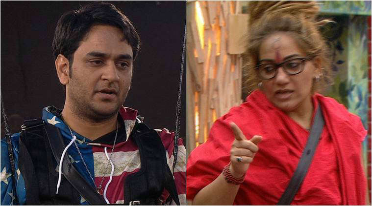 bigg boss 11, bigg boss 11 eviction, vikas gupta, sshivangi durga, bigg boss weekend ka vaar, salman khan, hina khan, bigg boss nominated contestants,