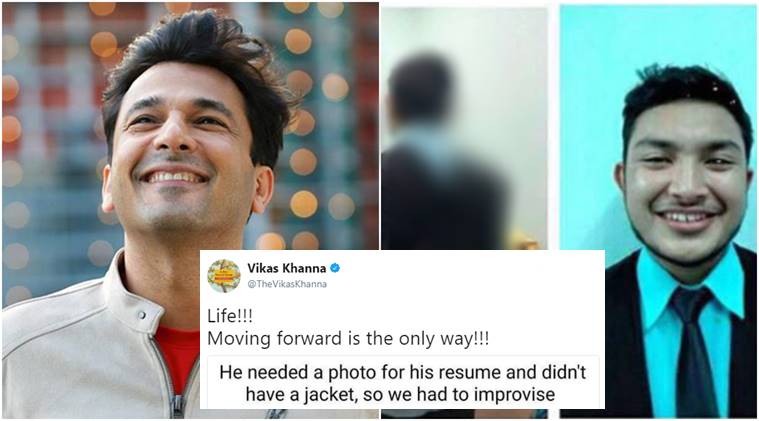 vikas khanna, vikas khanna twitter, vikas khanna positive posts, twitter reacts to vikas khanna's post, Indian express, Indian express news