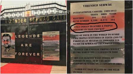 virender sehwag, sehwag, virender sehwag gate, feroz shah kotla