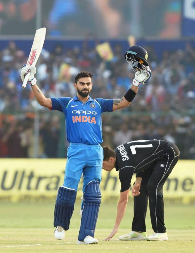 Virat Kohli, rohit sharma, Virat Kohli hundred, rohit sharma hundred, india vs new zealand, ind vs nz, india vs new zealand 3rd odi, New Zealand tour of India 2017, sports news, cricket, Indian Express