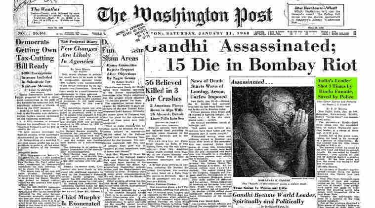 Mahatma Gandhi, Gandhi, Gandhi assassination, Gandhi four bullets, PIL for Gandhi assassination, Gandhi assassination petition, fourth bullet in gandhi murder, Nathuram Godse, Pankaj Phadnis, Godse, India news, Indian Express