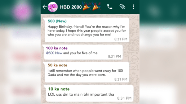 demonetisation, 2000 note, 2000 new note, note ban, one year of demonetisation, Modi government, EIC, funny videos on demonetisation, viral videos on demonetisation, social media viral, indian express, indian express news