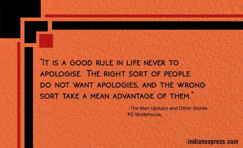 inspirational quotes, funny quotes, quotes by pg wodehouse, funny quotes by pg wodehouse, indian express, indian express news