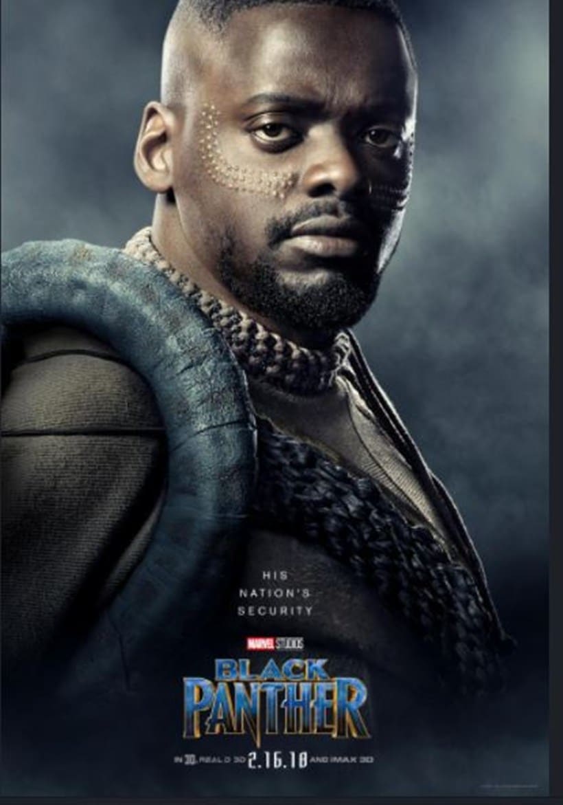 black panther, black panther film, black panther poster, black panther posters, chadwick boseman, michael b jordan, andy serkis, marvel cinematic universe, mcu, entertainment news, indian express news