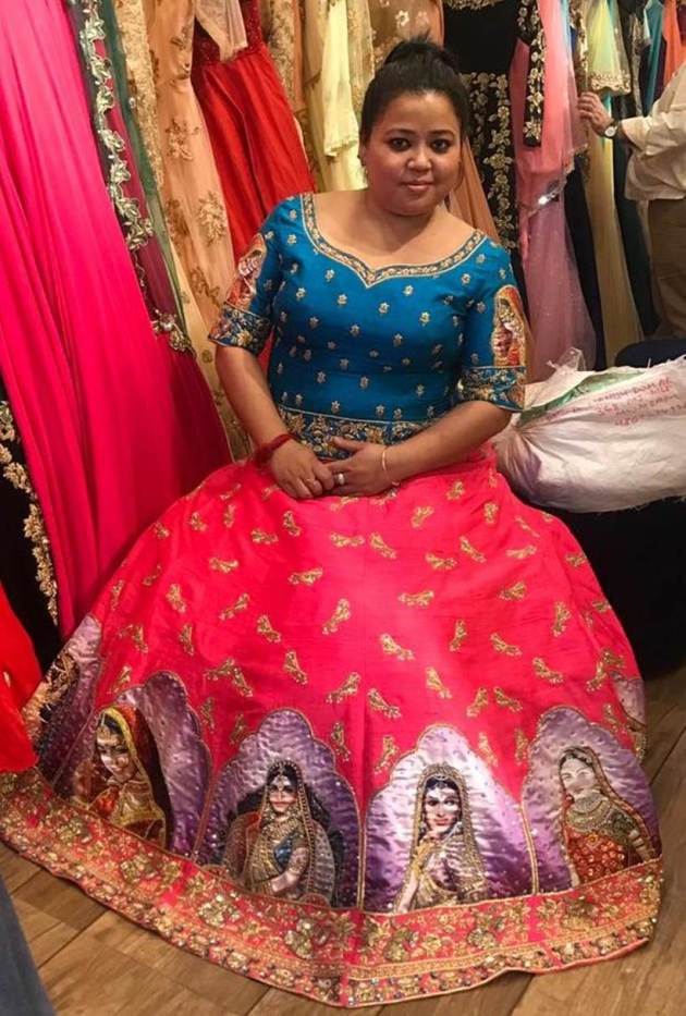 comedian bharti singh wedding lehenga