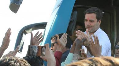 Rahul Gandhi, Narendra Modi, Parliament, Jay Shah, Rahul Gandhi in Gujarat, Gujarat assembly election, Cobngress, Rafael deal, Jay Shah, Amit Shah, Congress rally, Winter session, Parliament, India News, Indian Express, Gujarat election 2017, Indian Express news
