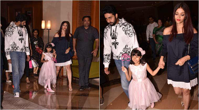 Aishwarya Rai and Abhishek Bachchan celebrate daughter Aaradhya