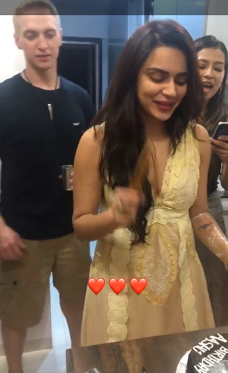 759px x 1240px - Aashka Goradia birthday: Mouni Roy, Adaa Khan post beautiful notes wishing  the bride-to-be | Entertainment News,The Indian Express