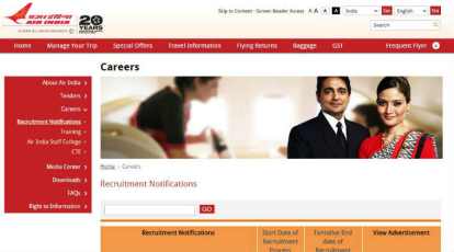 Air India recruitment 2017: Apply for Business Development Manager 
