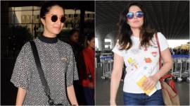 Sharddha Kapoor and Zarine Khan airport fashion