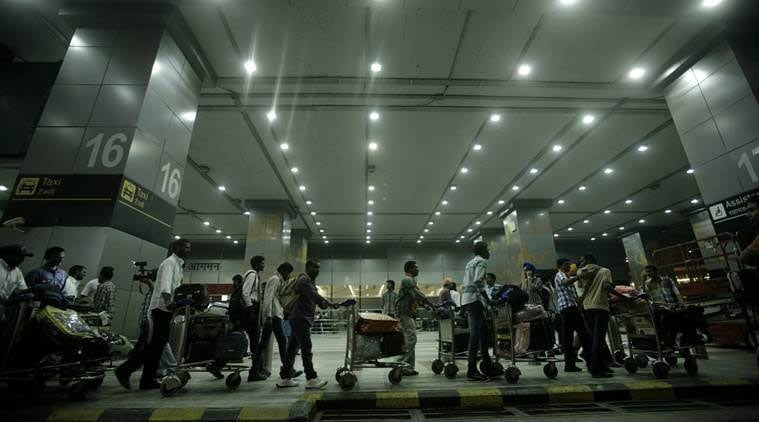 pune airport, passengers stranded, pune passengers, flight delay, pune news, india express