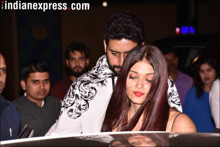 aishwarya rai bachchan with husband abhishek bachchan