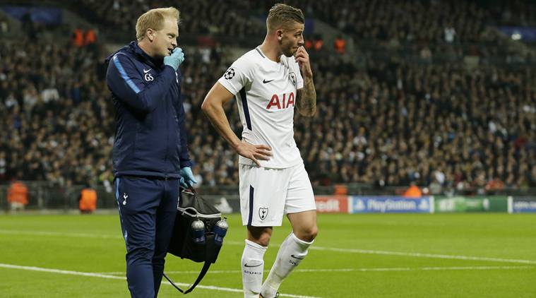 Alderweireld will also miss Tottenham Hotspur's match against Arsenal