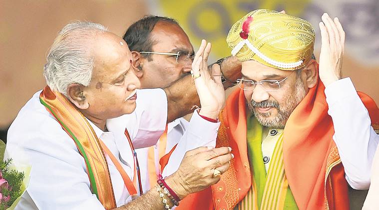 Amit Shah Flags Off BS Yeddyurappa’s Yatra In Karnataka, Says ...