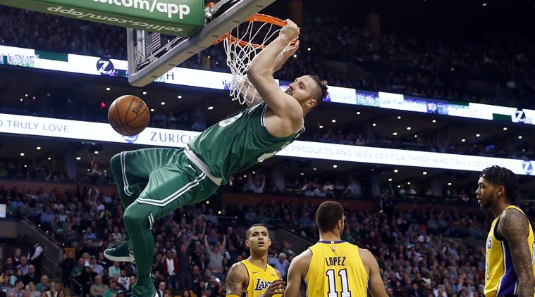 Boston Celtics overcome injuries to beat LA Lakers, record ...