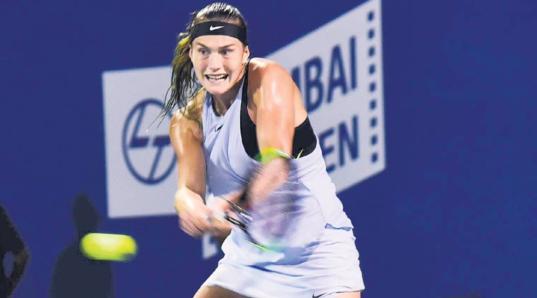 Aryna Sabalenka lives up to top billing, powers her way to maiden WTA