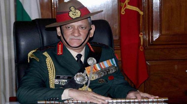 General speaks too much The Indian Express