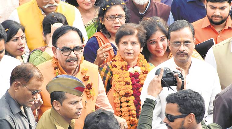 UP urban local body polls, BJP candidates, BJP mayoral candidates, demonetisation, GST, India news, indian express news