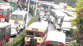 pmpml bus operators, pmpml harass private bus operators, bus operators pune pay fine, pmpml impose heavy fines, heavy fines on pvt. bus operators, indian express news