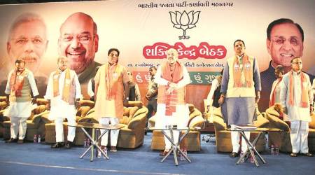 Amit Shah, Gujarat Election, India News, BJP, BJP election, Narendra Modi, election rally, Rahul Gandhi, Congress, Indian Express