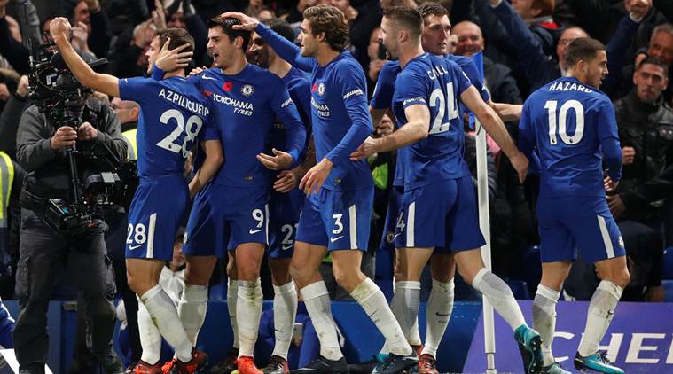 Alvaro Morata goal drought ends, Chelsea beat Manchester United 1-0 ...