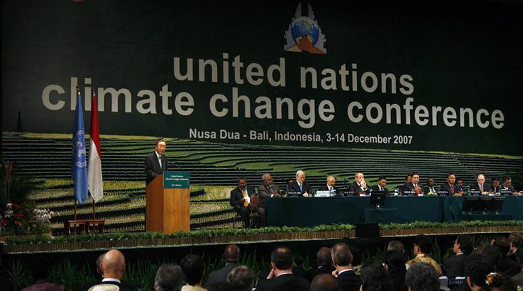 climate change, un climate change conference, india, china, pre-2020 actions, amission cuts, indian express, express online