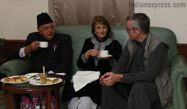 Farooq Abdullah, Omar Abdullah, sachin Pilot, The Splendor of Kashmir, Varuna Anand,