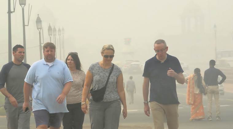 delhi pollution, harsh vardhan, deepender hooda, congress rohtak mp, pm modi, clean air bill, indian express