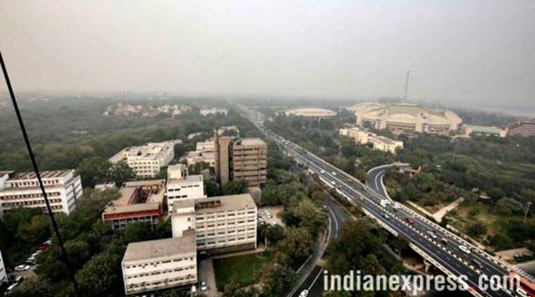 Delhi was engulfed in a blanket of smog