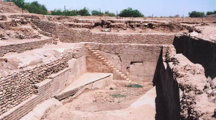 Indus civilisation did not develop around flowing river