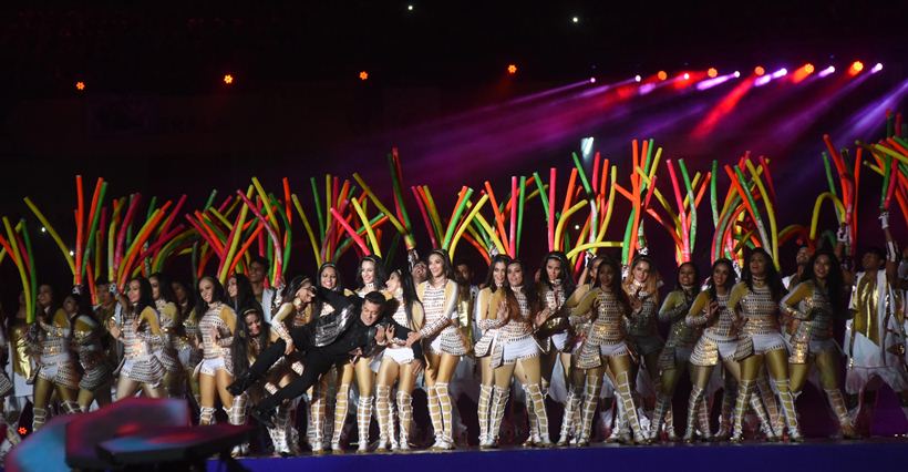 isl 2017-18, indian super league, salman khan, katrina kaif, isl opening ceremony, kerala blasters, atk, indian express